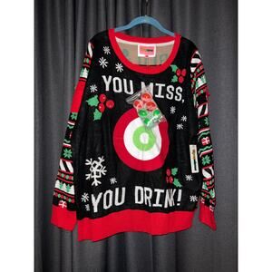 Ugly Christmas Sweater Xmas Size XL Tipsy Elves NWT